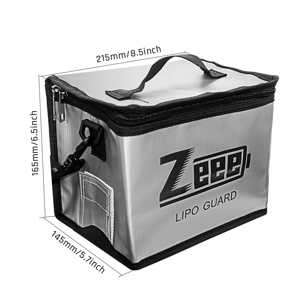 Zeee Lipo Battery Safe Bag 215 - огляд і ціна Drone Battery Bag