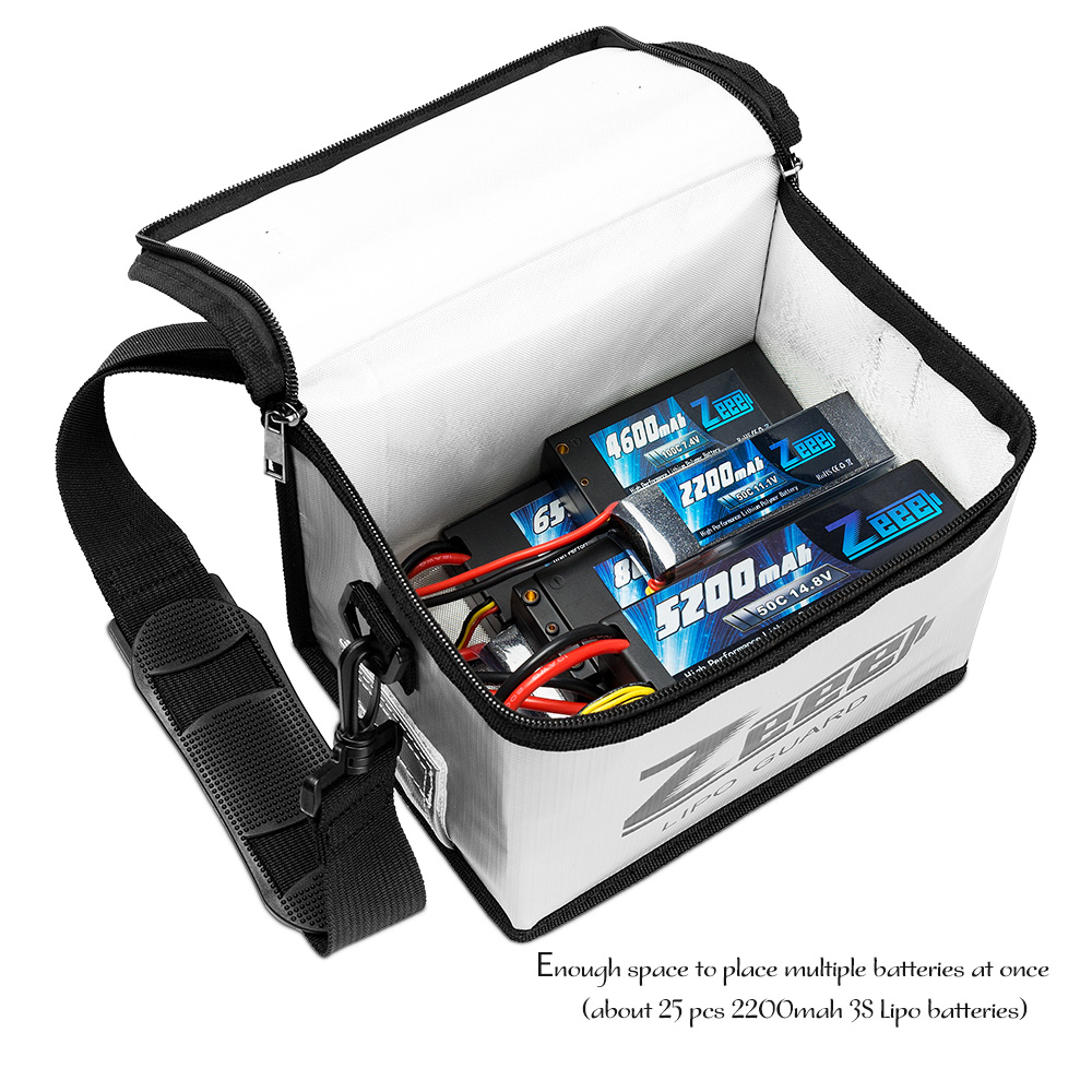 Zeee Lipo Battery Safe Bag 215 - огляд і ціна Drone Battery Bag