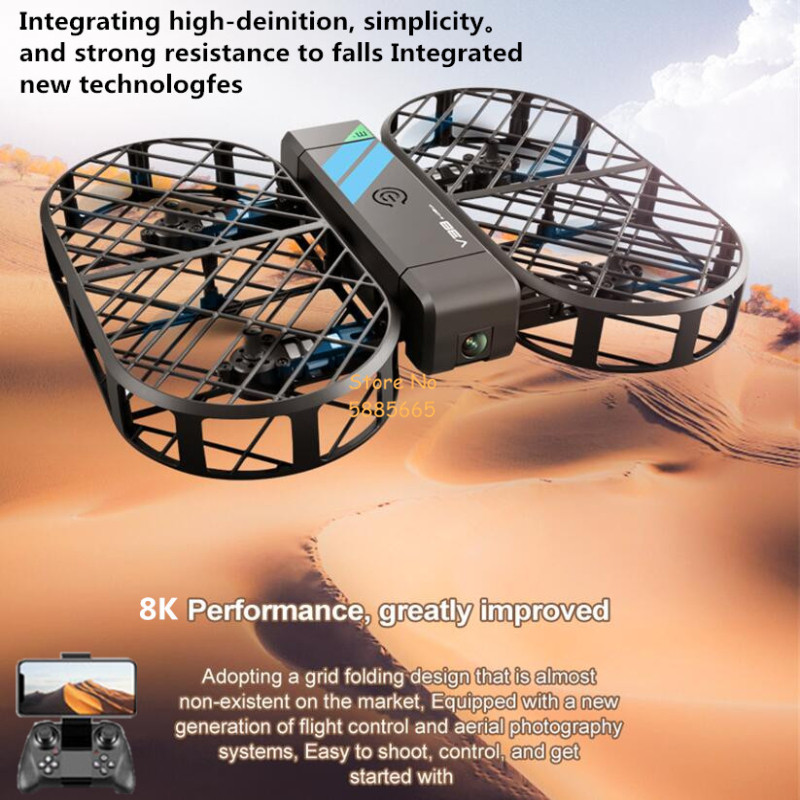 8K HD Camera 360° Protection O - огляд і ціна Drone Battery Case