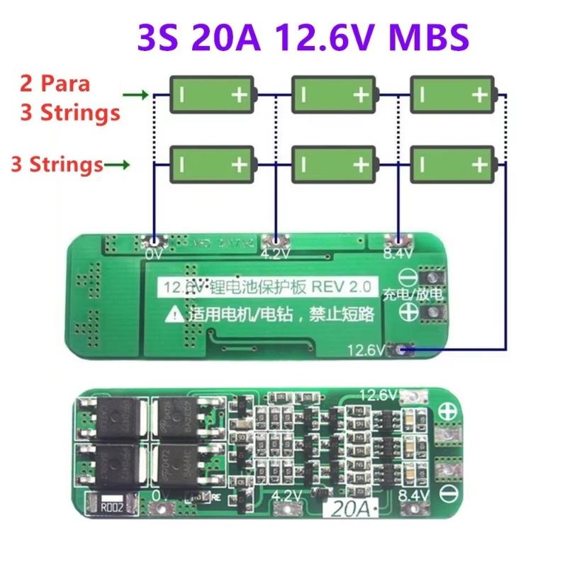 3S 20A Lithium Battery Chargin - огляд і ціна Drone Battery 3S